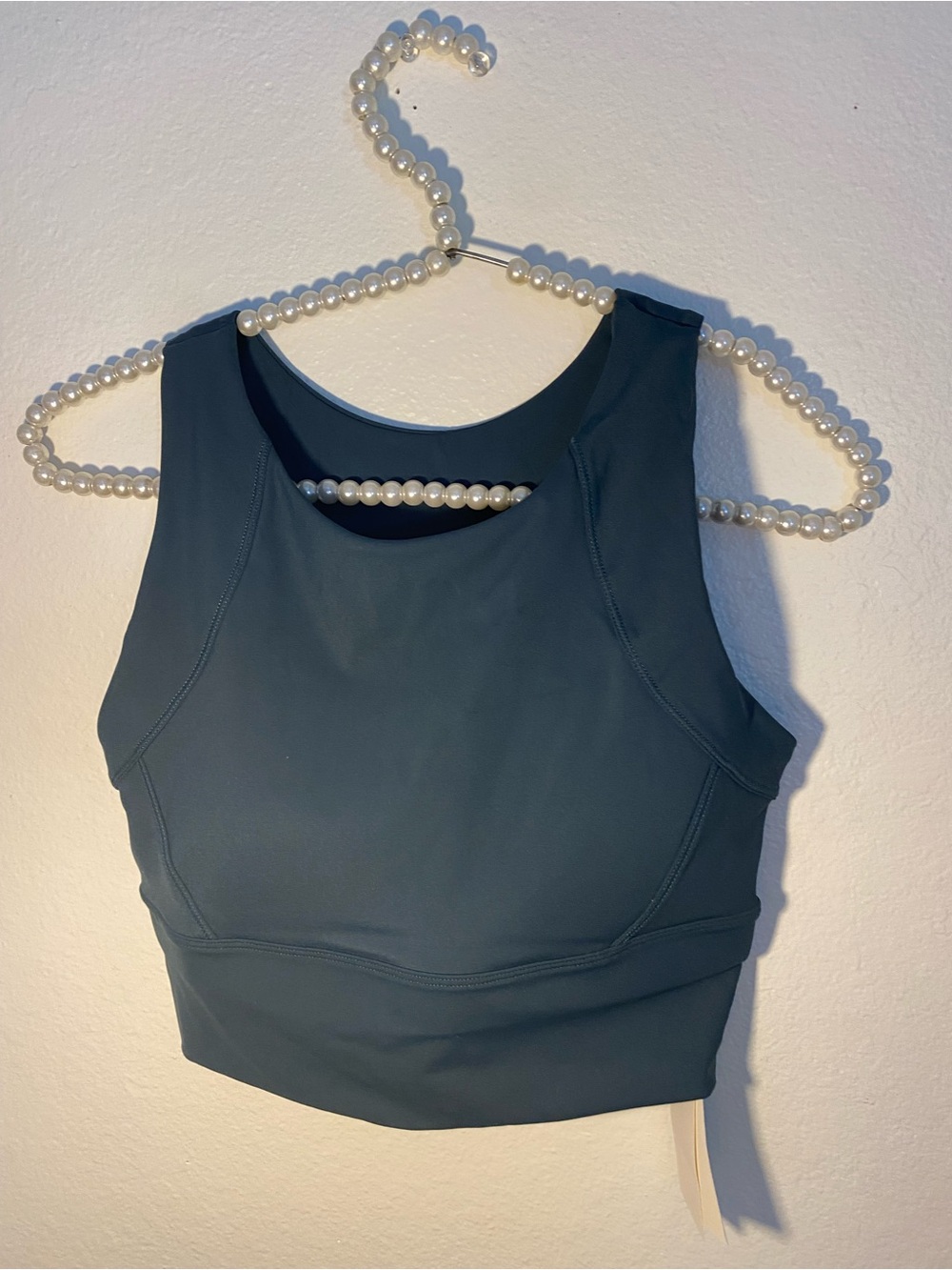 ALALA women’s size small blue green sports bra NWTS